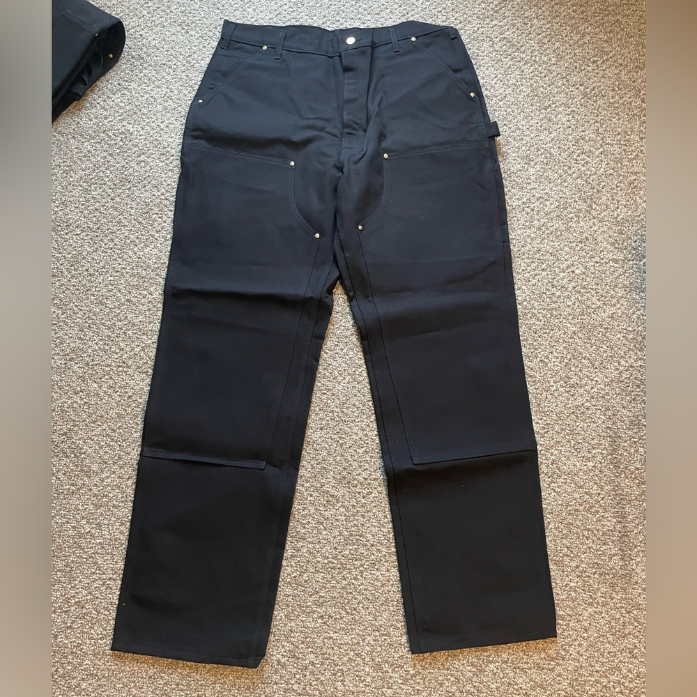 Carhartt Black Loose Fit Utility Pants
